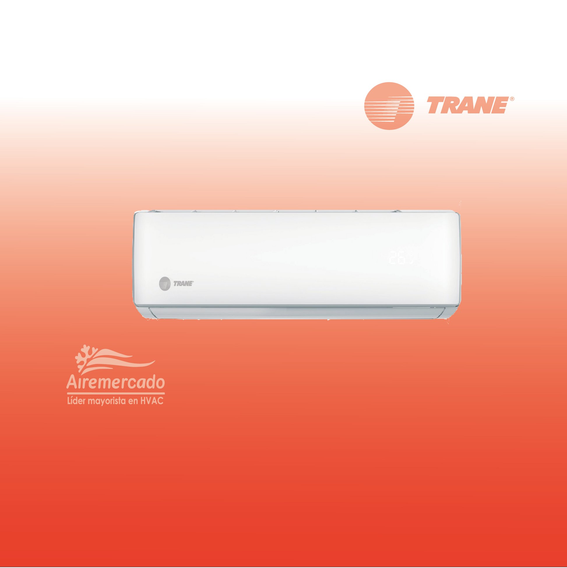 MINISPLIT TRANE 2TR Frio y Calor (220V) - Modelo 4MWW1524A1000AA byTRane for Minisplits applications