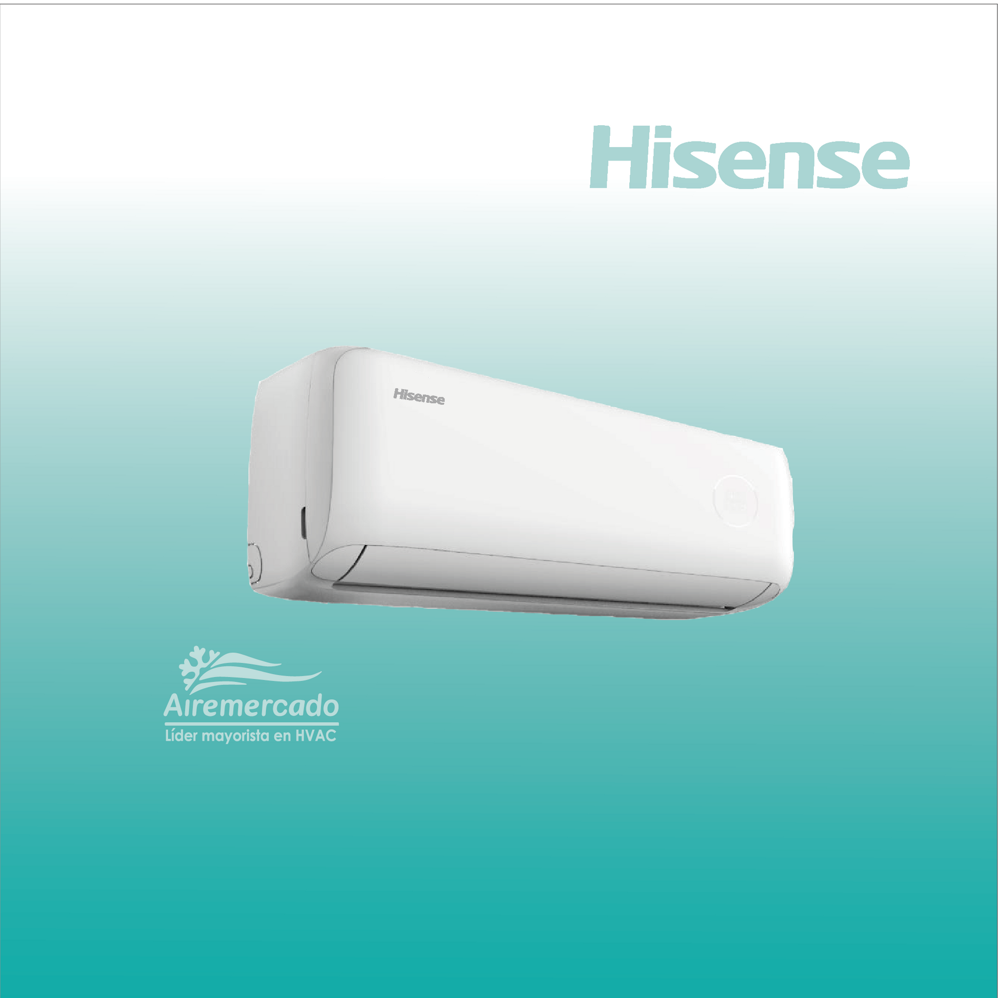 Minisplit Hisense 1.5TR Solo Frio (220V) - Modelo AC182CF by Hisense for Minisplits applications