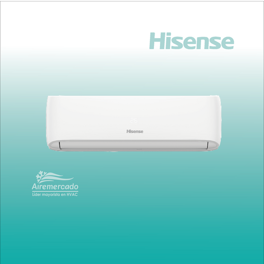 Minisplit Hisense 2TR Solo Frio (220V) - Modelo AC242CF by Hisense for Minisplits applications