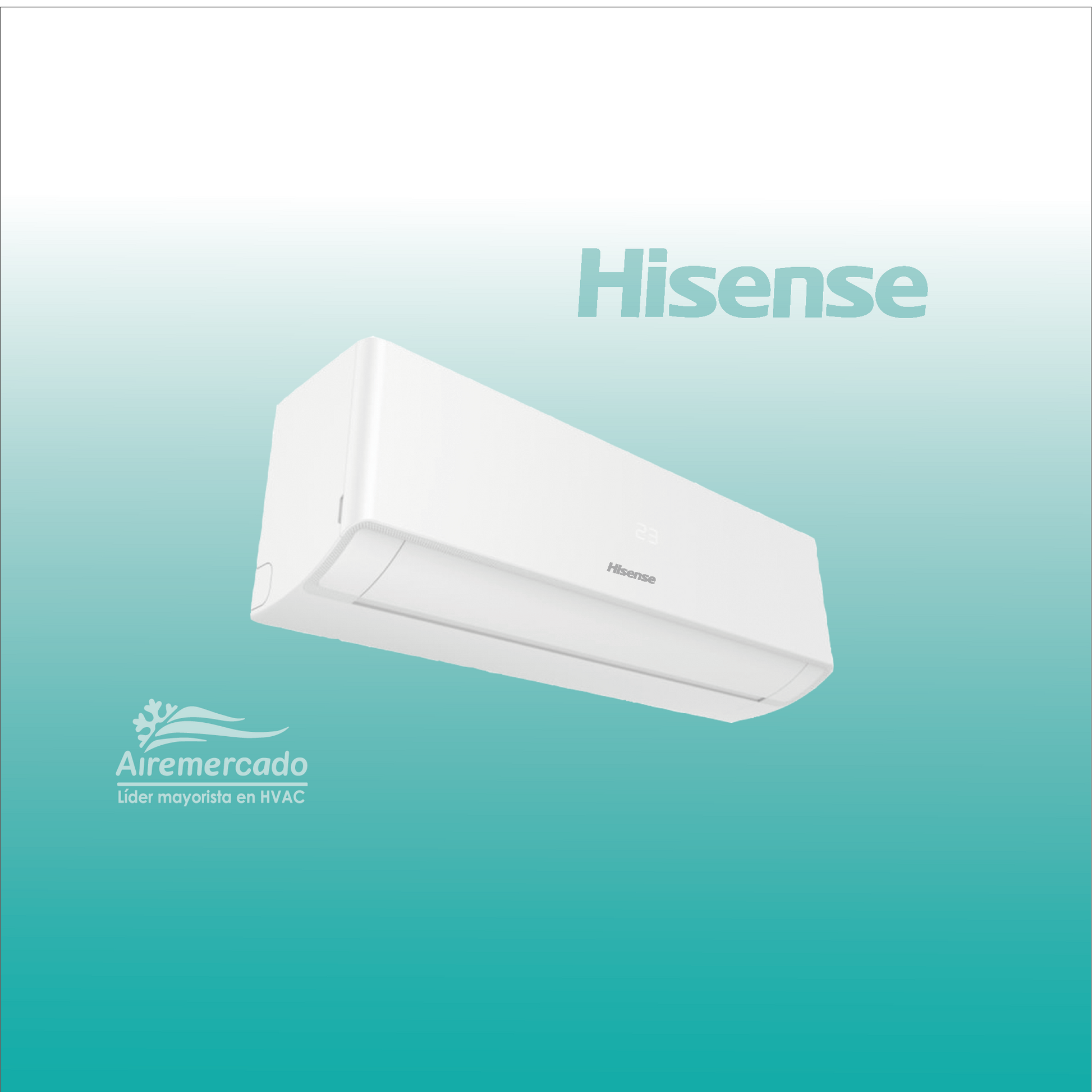 Minisplit Hisense 1TR Solo Frio (110V) - Modelo ART121KAW by Hisense for Minisplits applications