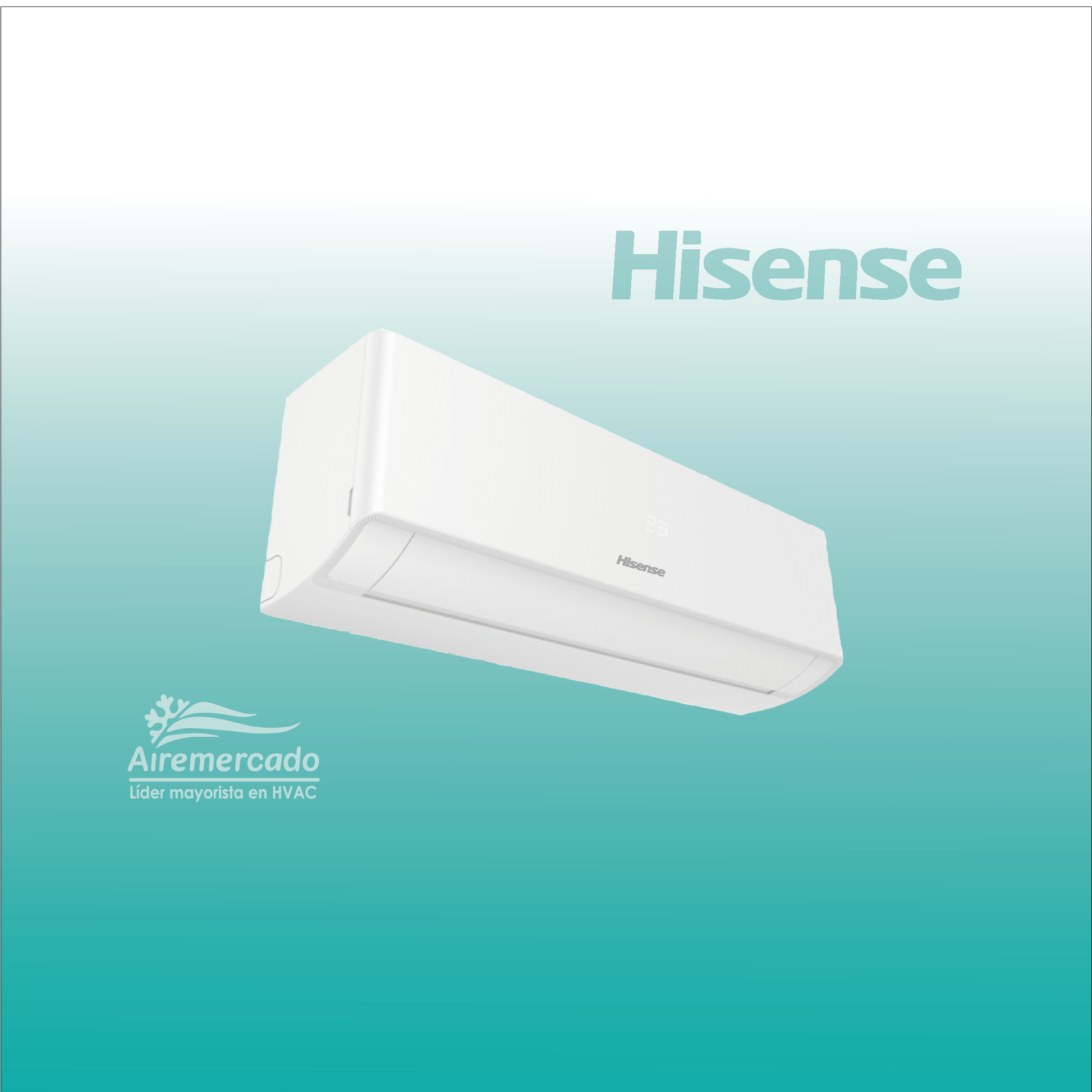 Minisplit Hisense 1TR Solo Frio (110V) - Modelo ART121KA by Hisense for Minisplits applications