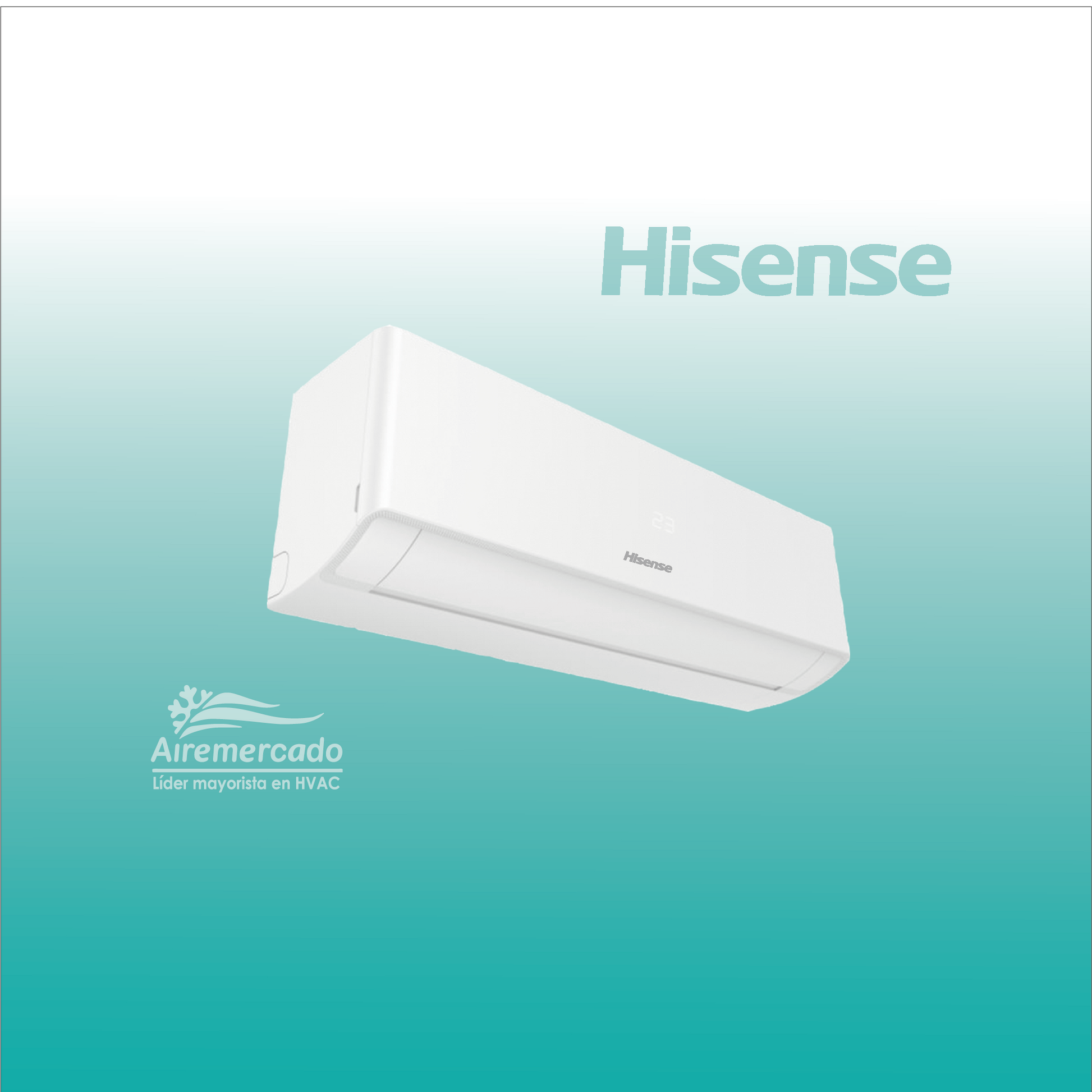 Minisplit Hisense 1TR Solo Frio (220V) - Modelo ART122KA by Hisense for Minisplits applications