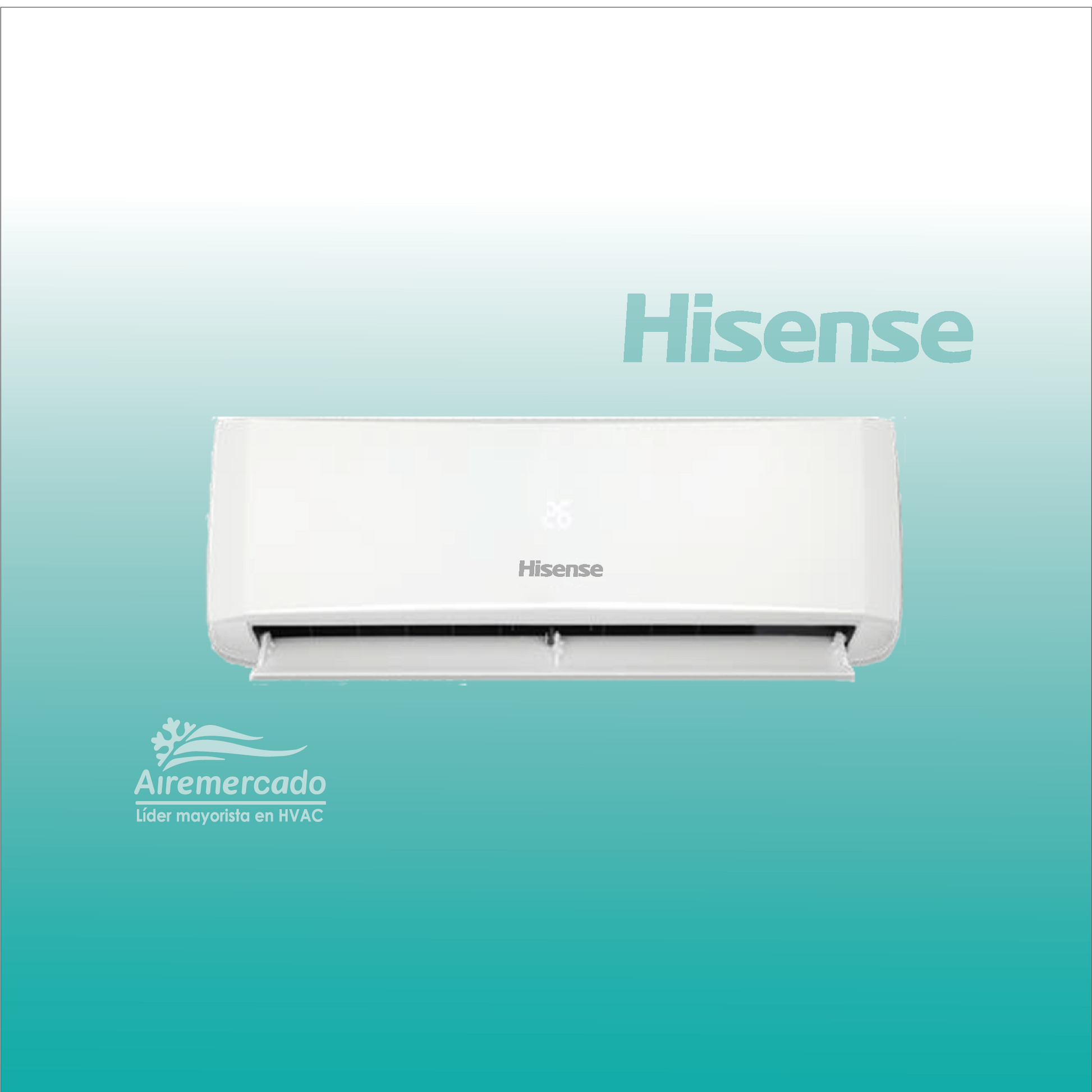Minisplit Hisense 1TR Frio y Calor (220V) - Modelo ARU122KAW by Hisense for Minisplits applications