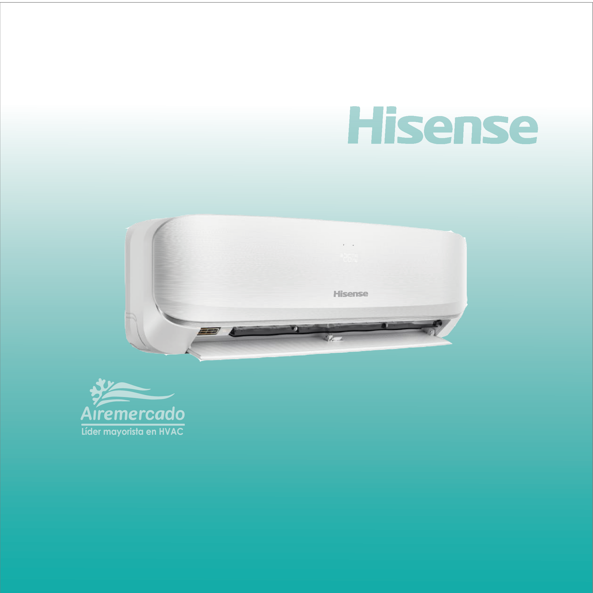 Minisplit Hisense 1TR Frio y Calor (220V) - Modelo ARU122NFW by Hisense for Minisplits applications