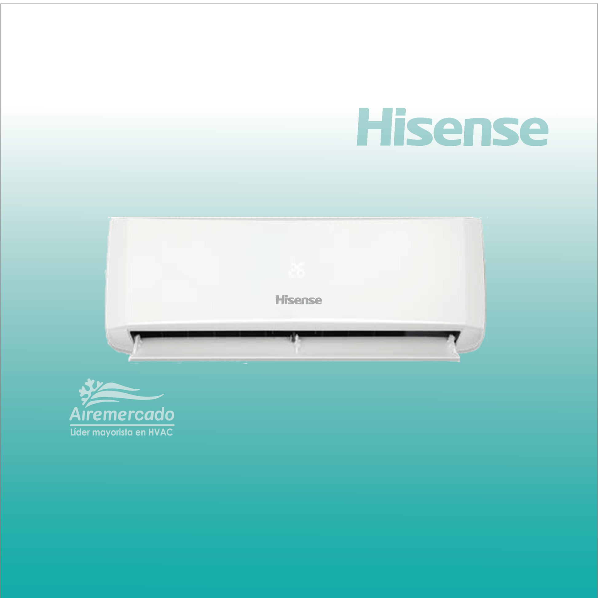 Minisplit Hisense 1.5TR Frio y Calor (220V) - Modelo ARU182KAW by Hisense for Minisplits applications