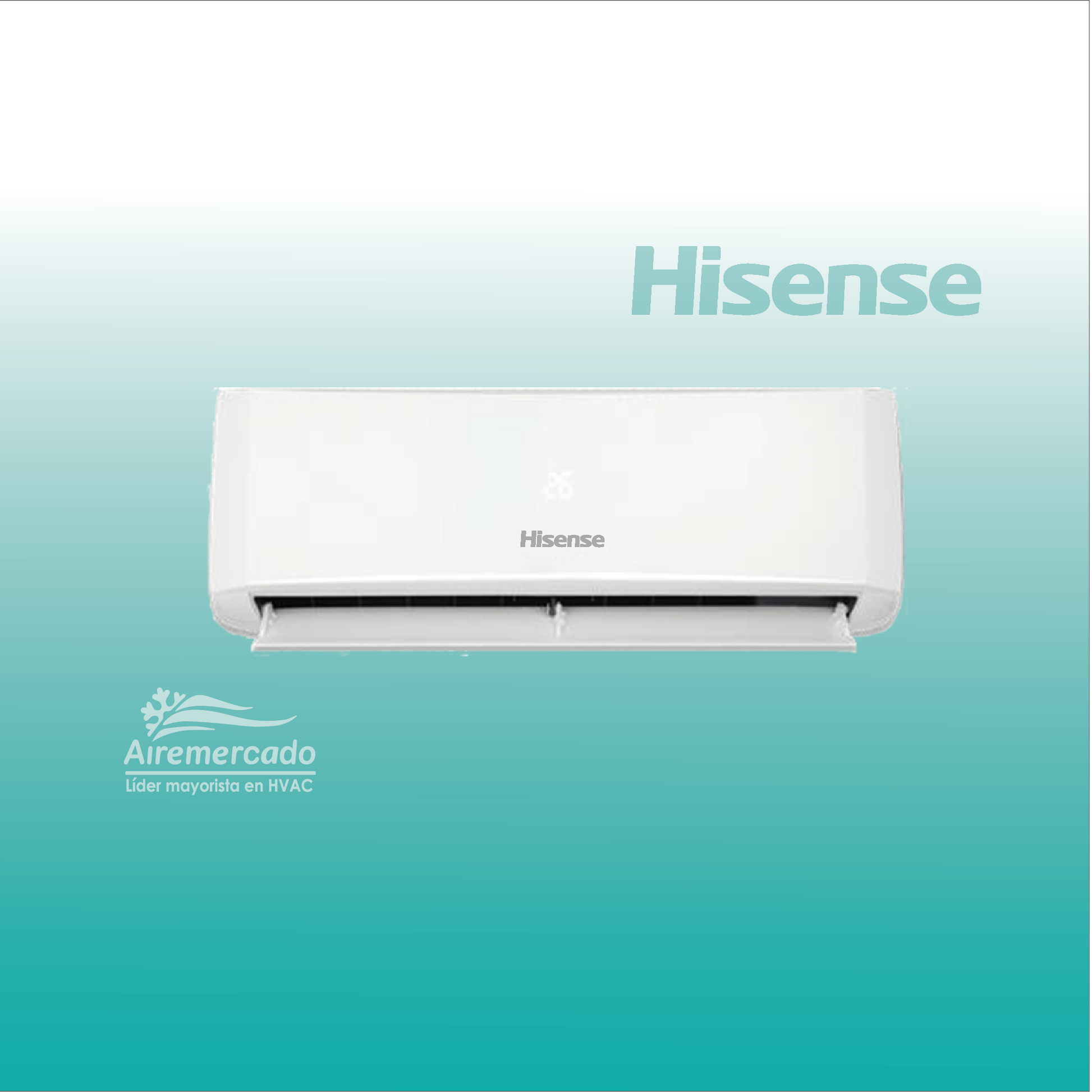 Minisplit Hisense 2TR Frio y Calor (220V) - Modelo ARU242KAW by Hisense for Minisplits applications