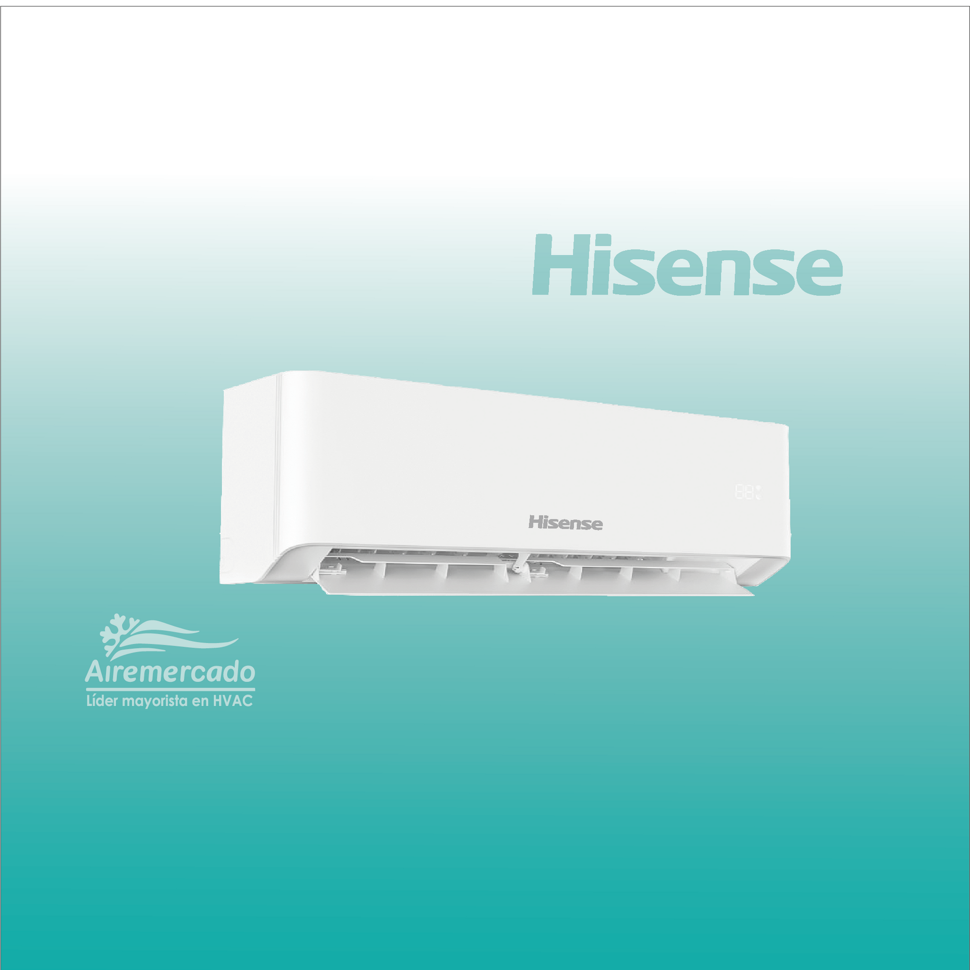 Minisplit Hisense 3TR Frio y Calor (220V) - Modelo ARU362HBW by Hisense for Minisplits applications
