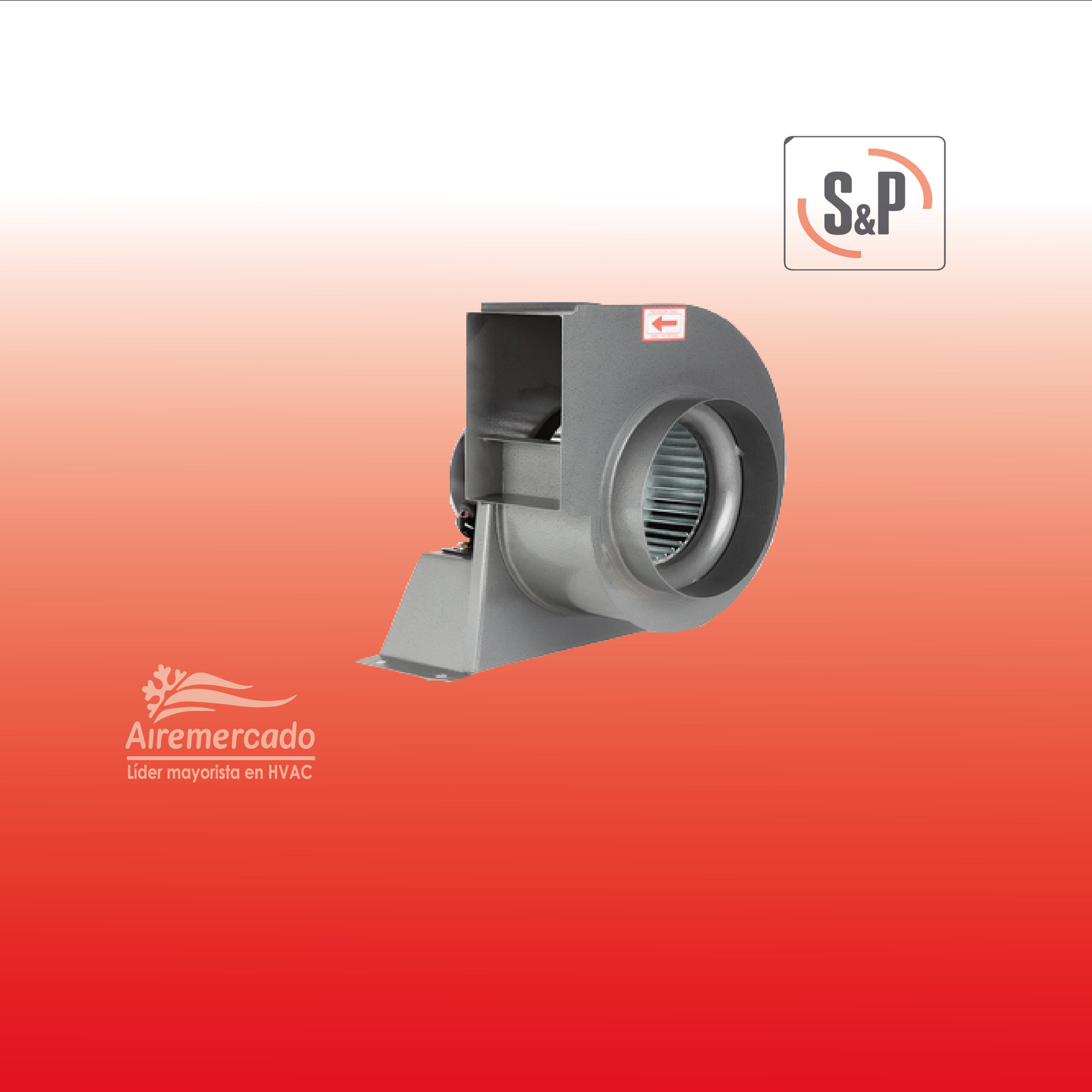Extractor S&P - Modelo CET by S&P for Ventilacion applications