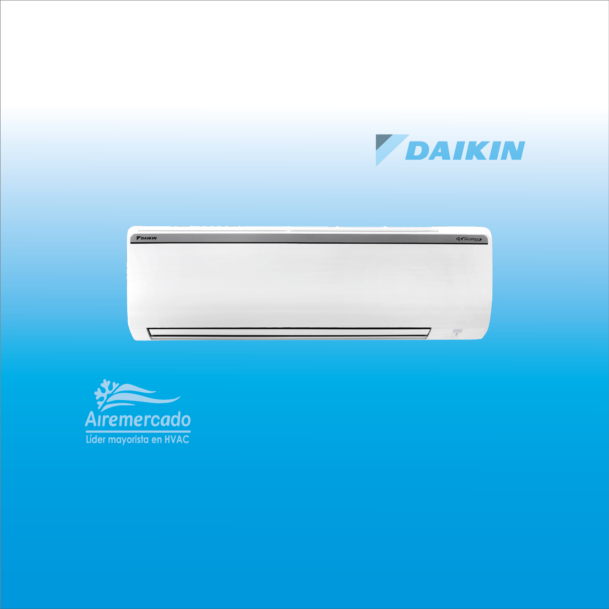 Minisplit DAIKIN 1TR Solo Frio (220V) - Modelo FTKM12UVLWZ-RKMG12UVLWZ by DAIKIN for Minisplits applications