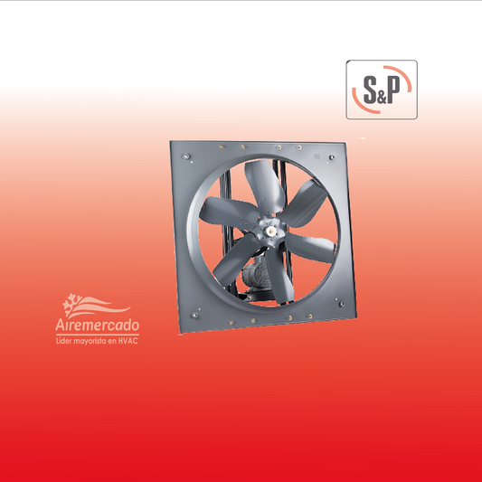 Extractor S&P - Modelo HGT-800-1 by S&P for Ventilacion applications