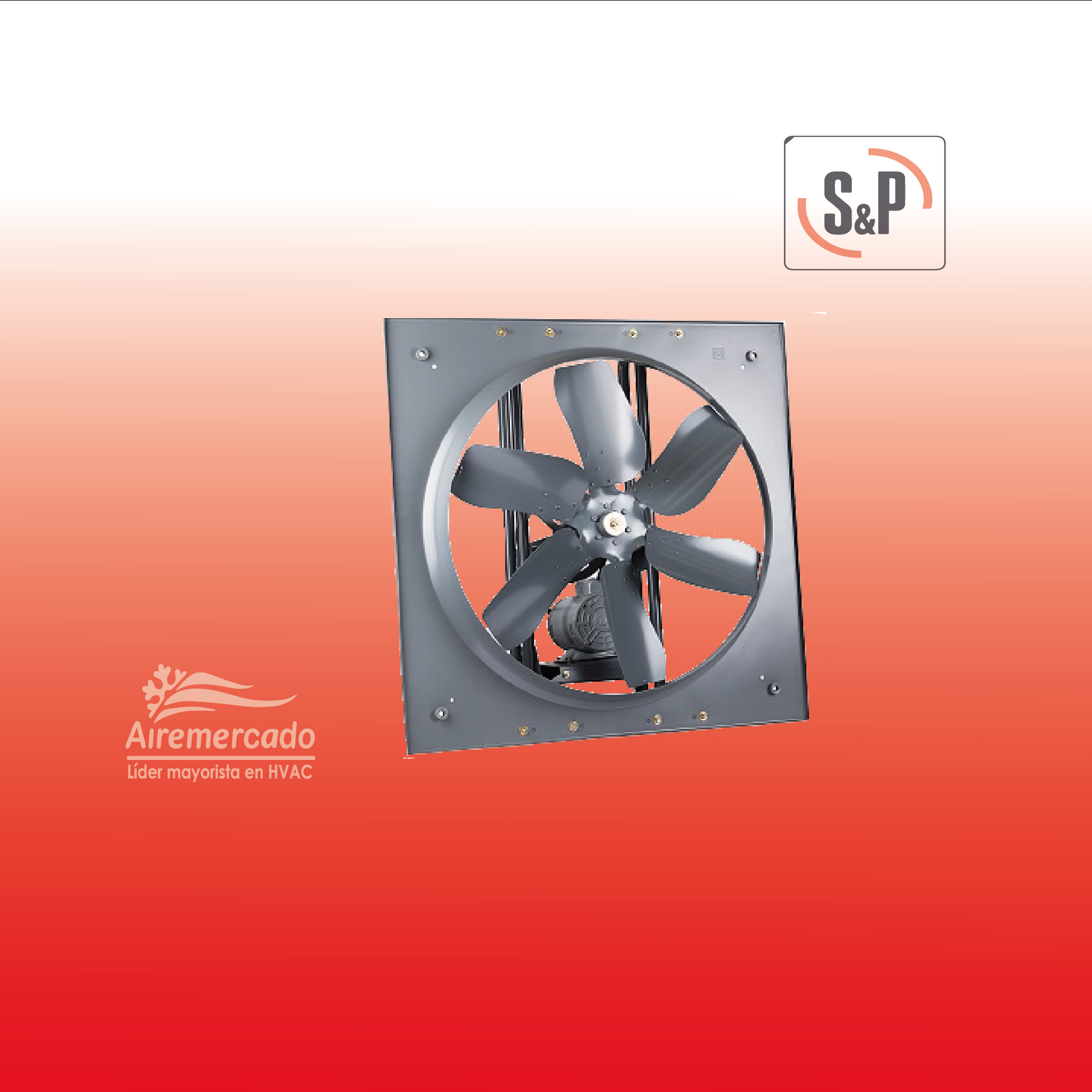 Extractor S&P - Modelo HXB-500 by S&P for Ventilacion applications