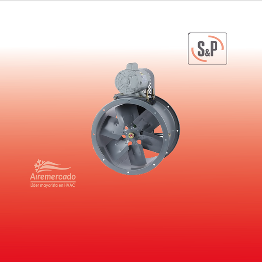 Extractor S&P - Modelo TTB-500 by S&P for Ventilacion applications