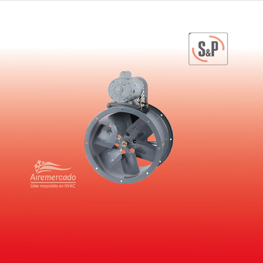 Extractor S&P - Modelo TTT-400 by S&P for Ventilacion applications
