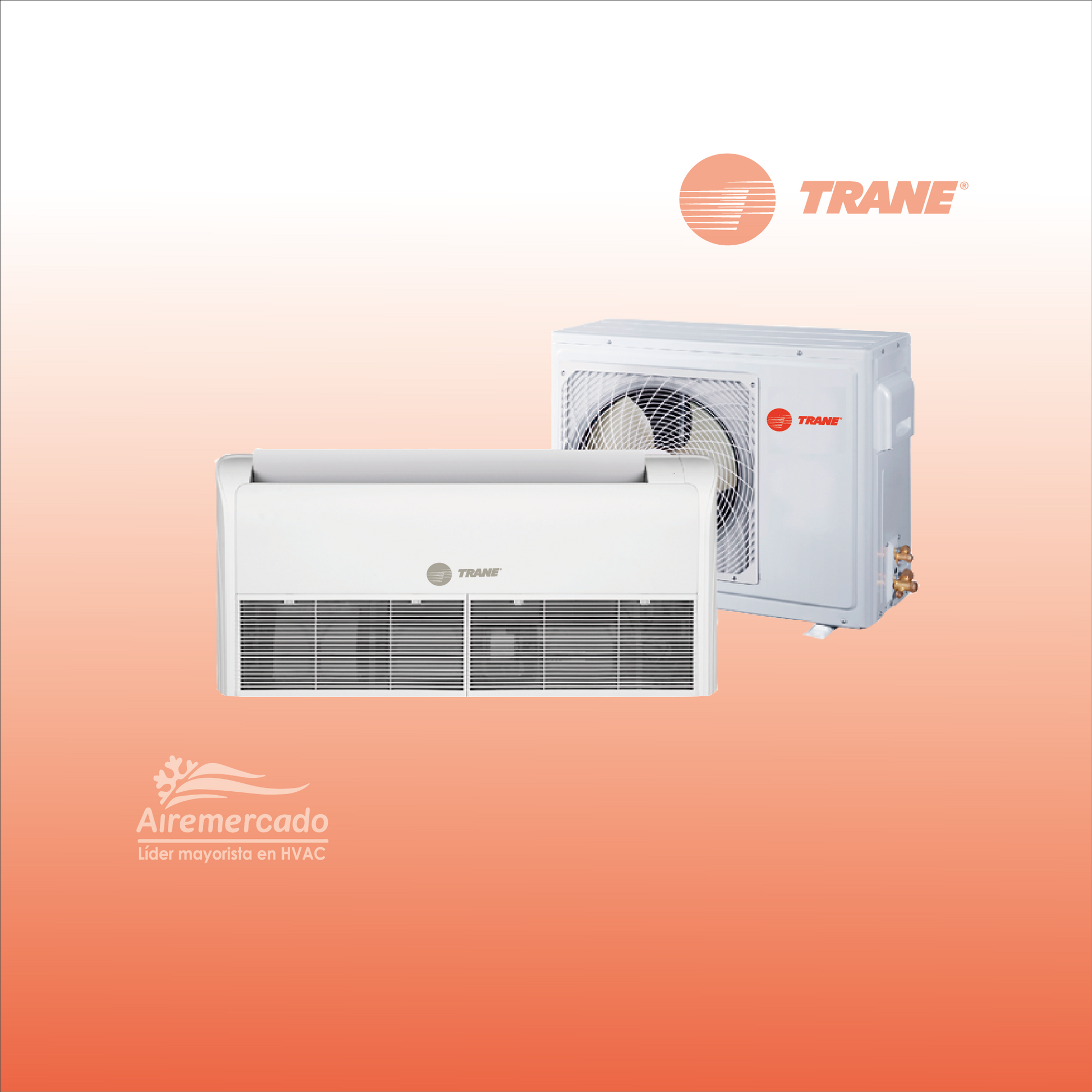 MINISPLIT TRANE Frio y Calor (220V) - Modelo 4MXX6518G1000AA byTRane for Minisplits applications