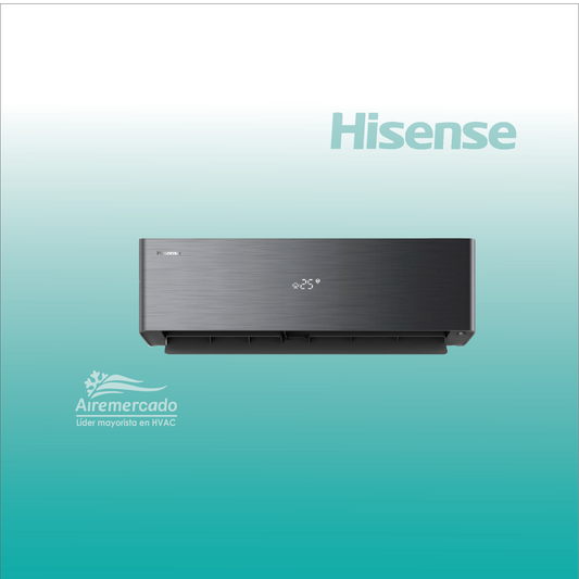 Minisplit Hisense 1TR Frio y Calor (220V) - Modelo ARU122VQW by Hisense for Minisplits applications